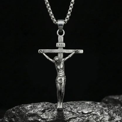 Inri Cross Necklace | Christian Jewelry