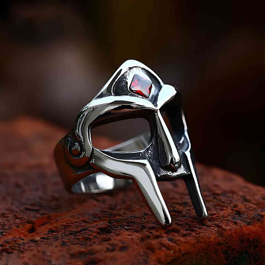 MF Doom Mask Ring Stainless Steel Xenos Jewelry