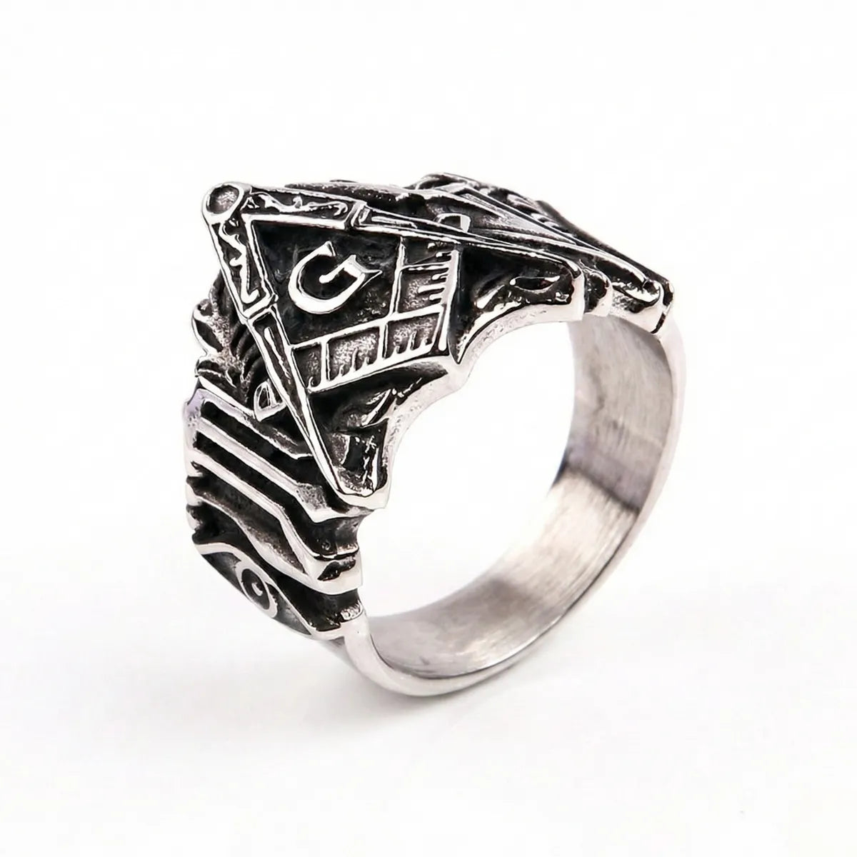 Masonic Biker Ring Details