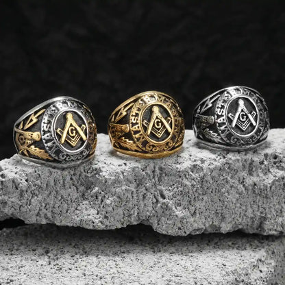 Master Mason Degree Rings Details