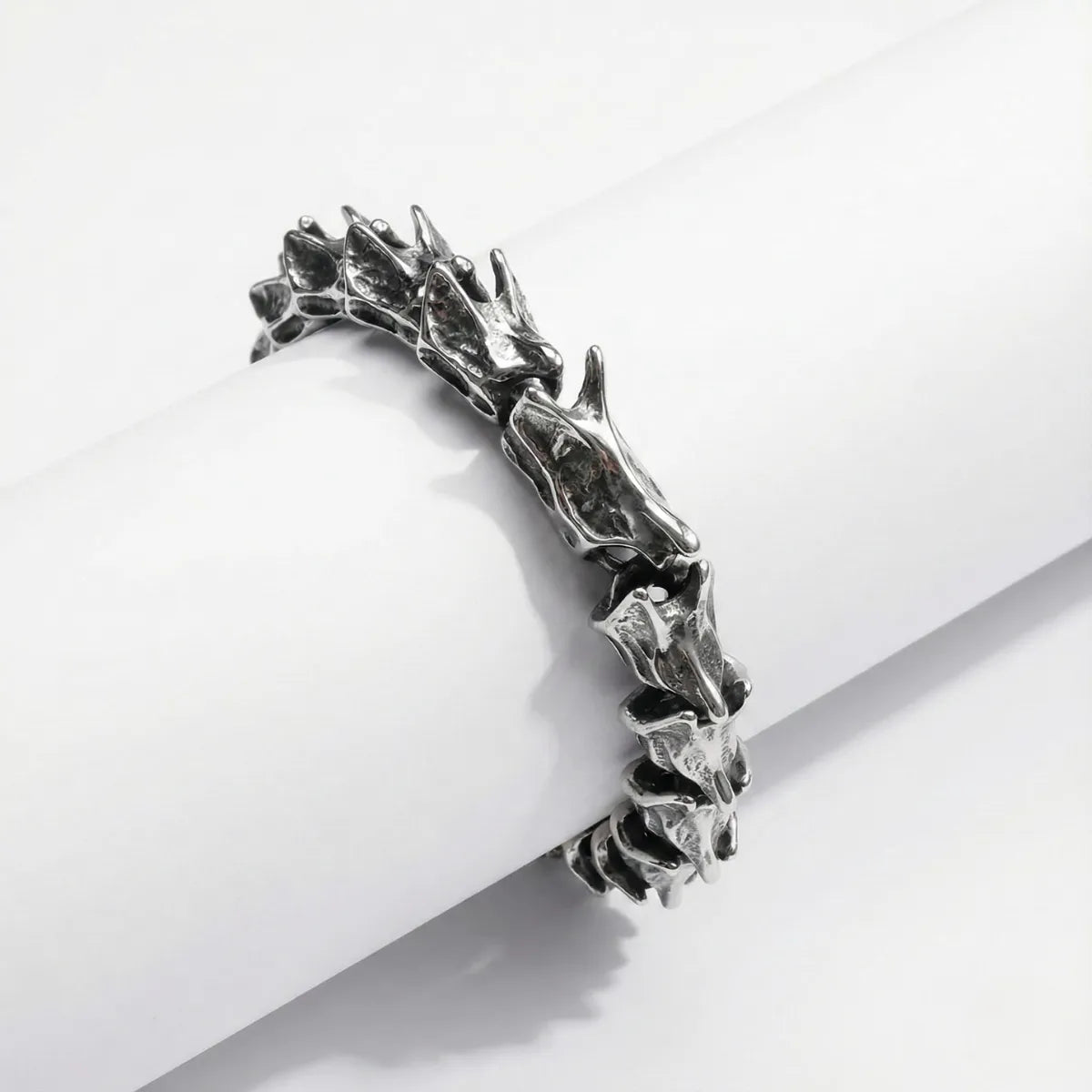 Men’s Dragon Bone Bracelet Front