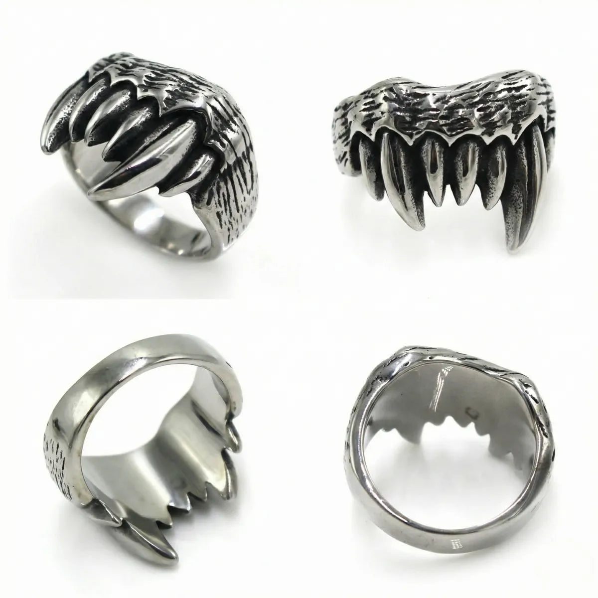 Monster Fangs Ring Multi Angle