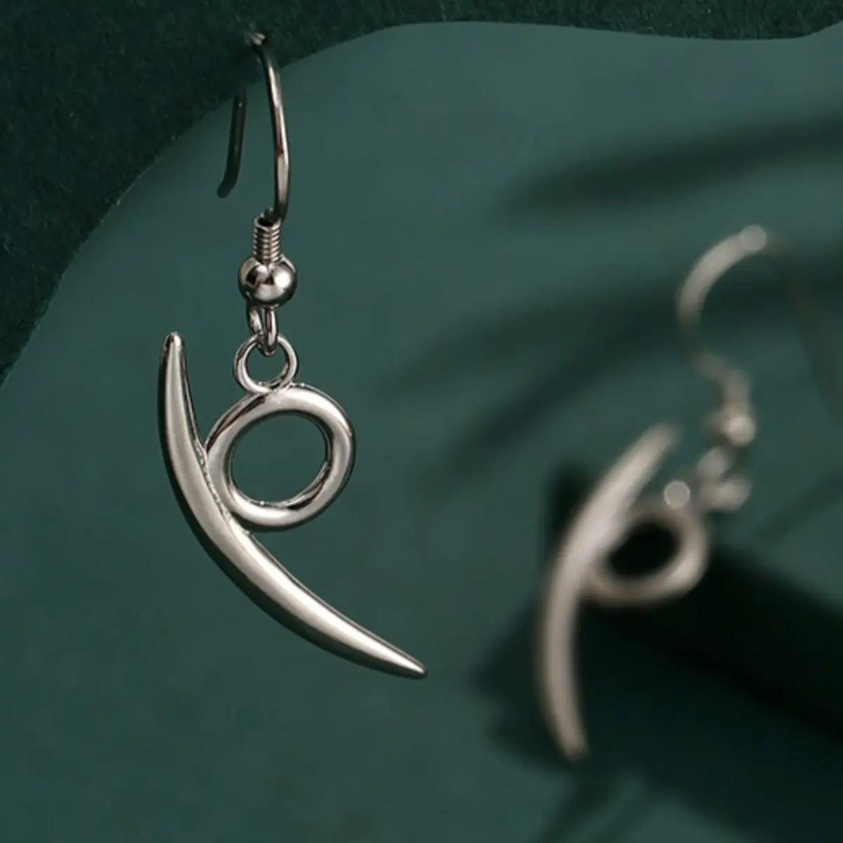 Naruto Orochimaru Earrings Sterling Silver Close Up Details