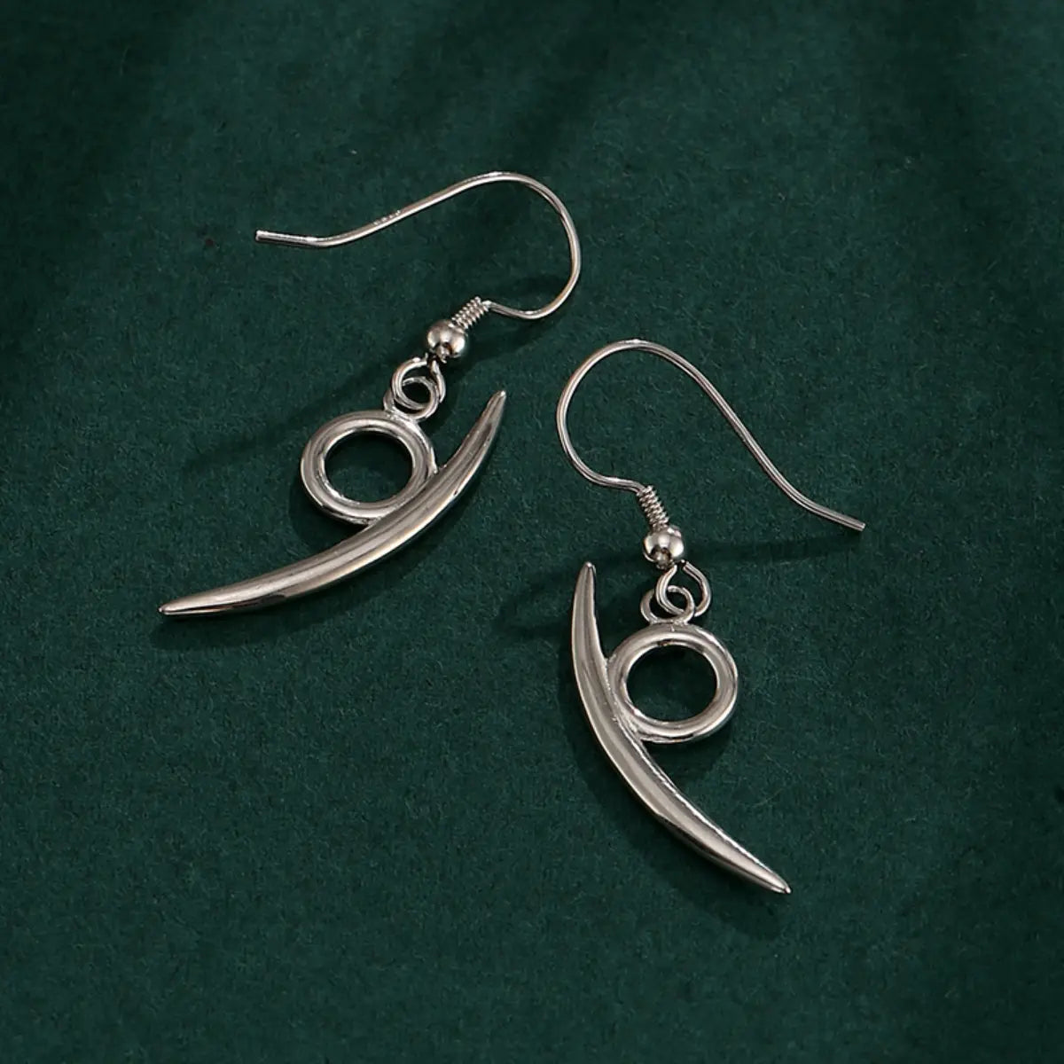 Naruto Orochimaru Earrings Sterling Silver Front