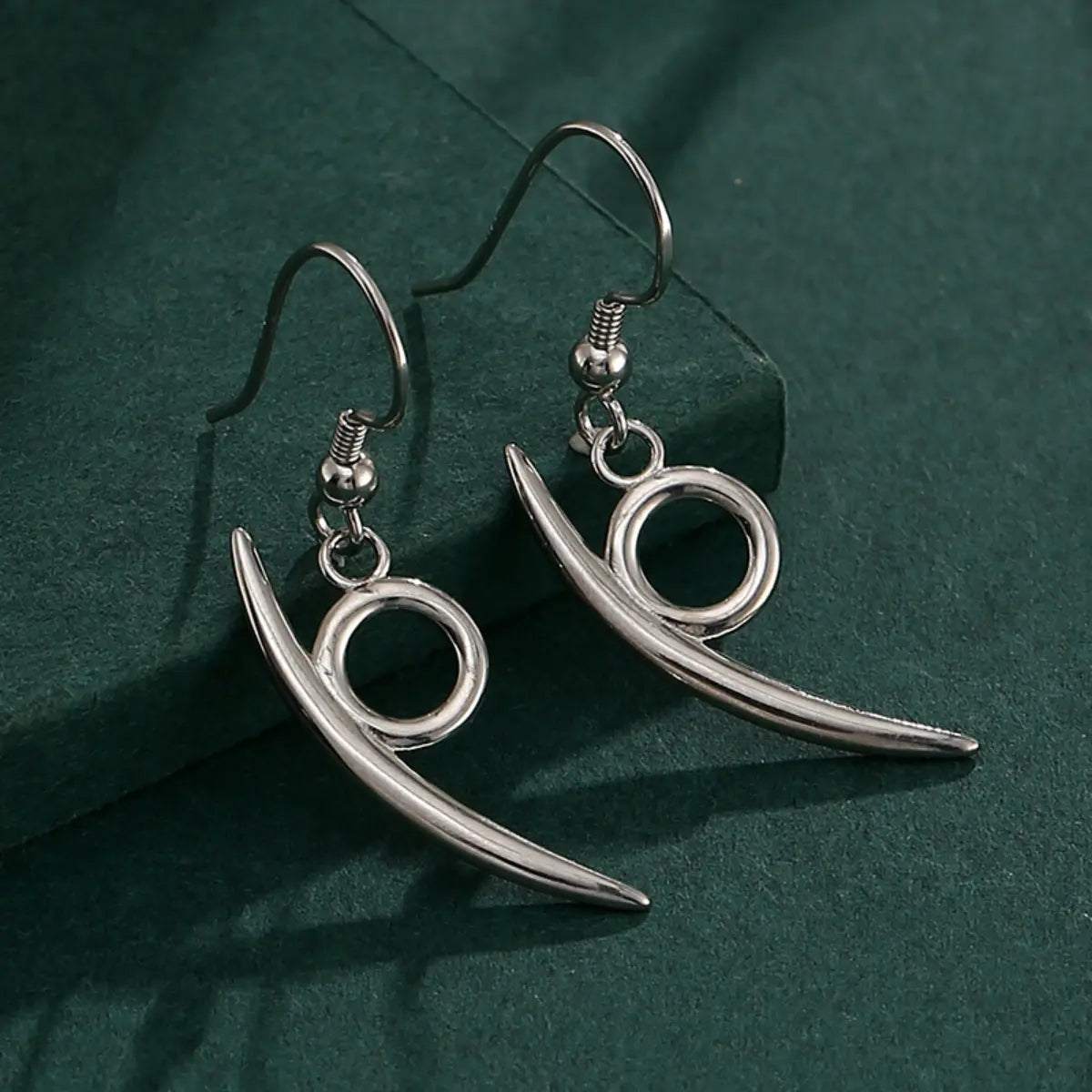 Naruto Orochimaru Earrings Sterling Silver Side