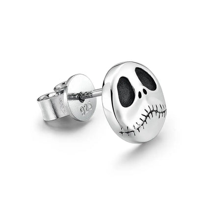 Nightmare Before Christmas Earrings Sterling Silver