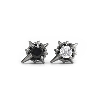 North Star Stud Earrings in Stainless Steel