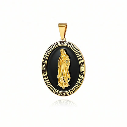 Our Lady of Guadalupe Pendant Only Gold
