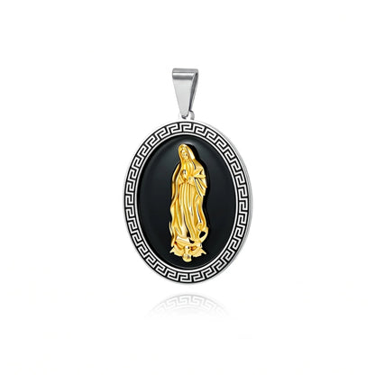Our Lady of Guadalupe Pendant Only Silver