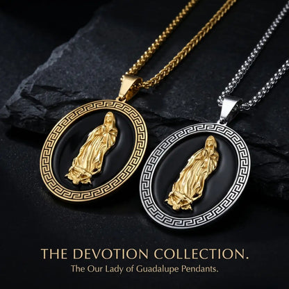 Our Lady of Guadalupe Pendant with Chain Collections