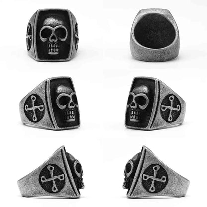 Phantom Skull Ring Xenos Jewelry