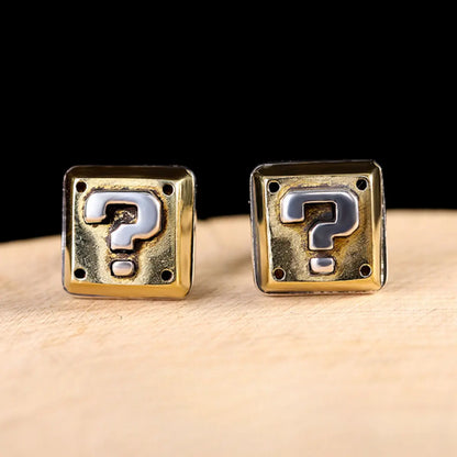 Question Mark Earrings Details