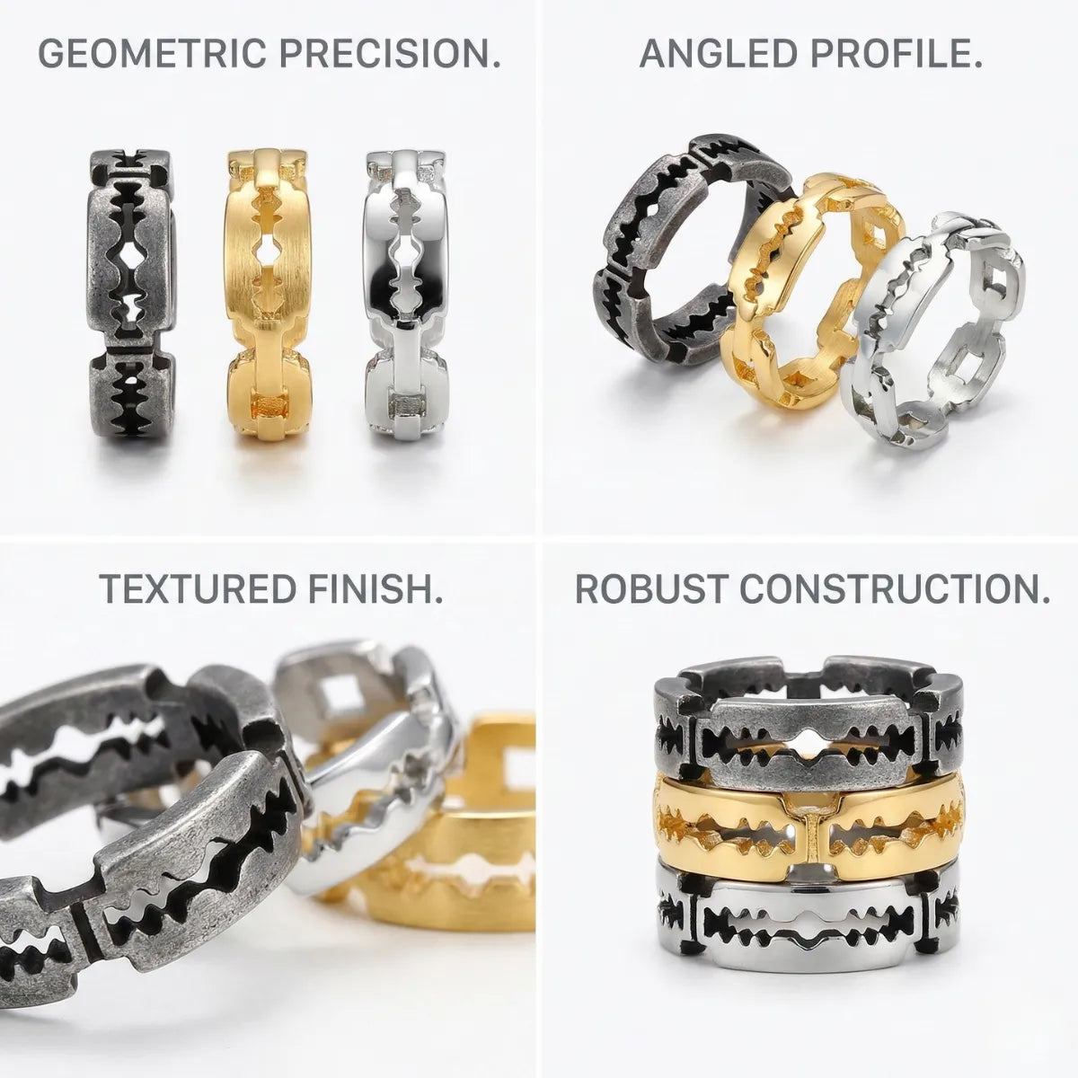 Razor Blade Ring Features