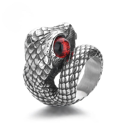 Red Eye Viper Ring Details