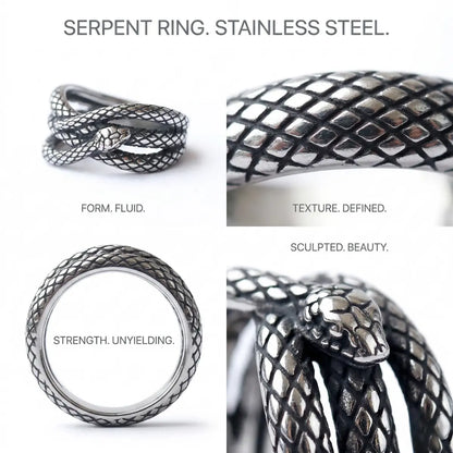 Serpent Band Ring Features