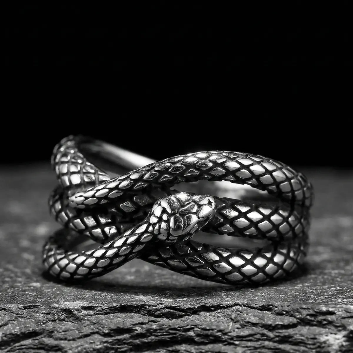 Serpent Band Ring