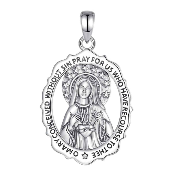 Silver-Immaculate-Heart-of-