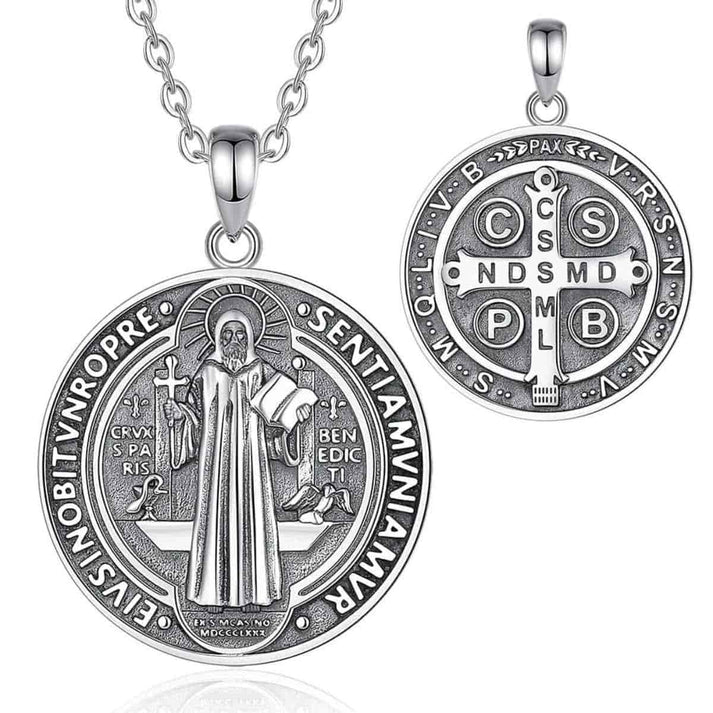 Silver Saint Benedict Medal