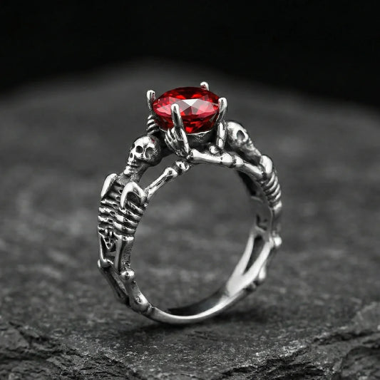 Skeleton Engagement Ring