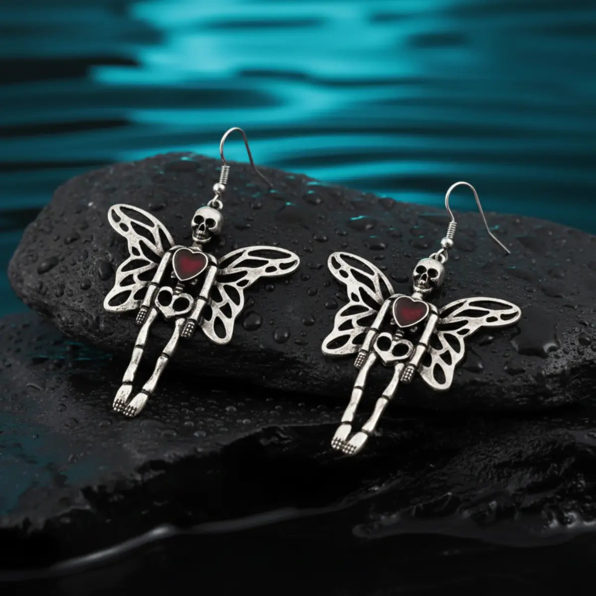 Skeleton Fairy Earrings