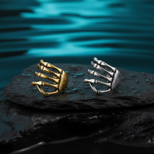 Skeleton Hand Ear Cuff