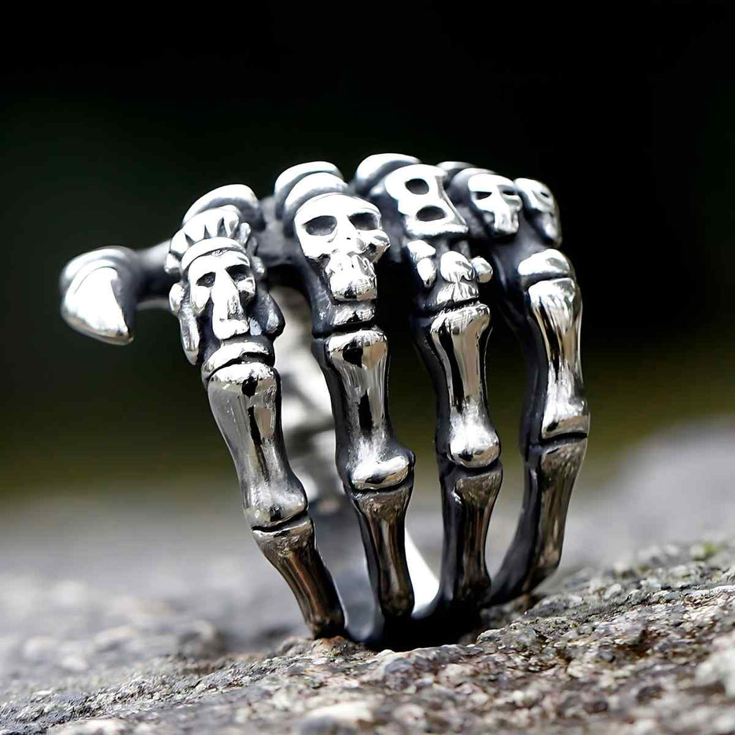 Skrloton Rings Skeleton Rings for Men & Women | Xenos Jewelry