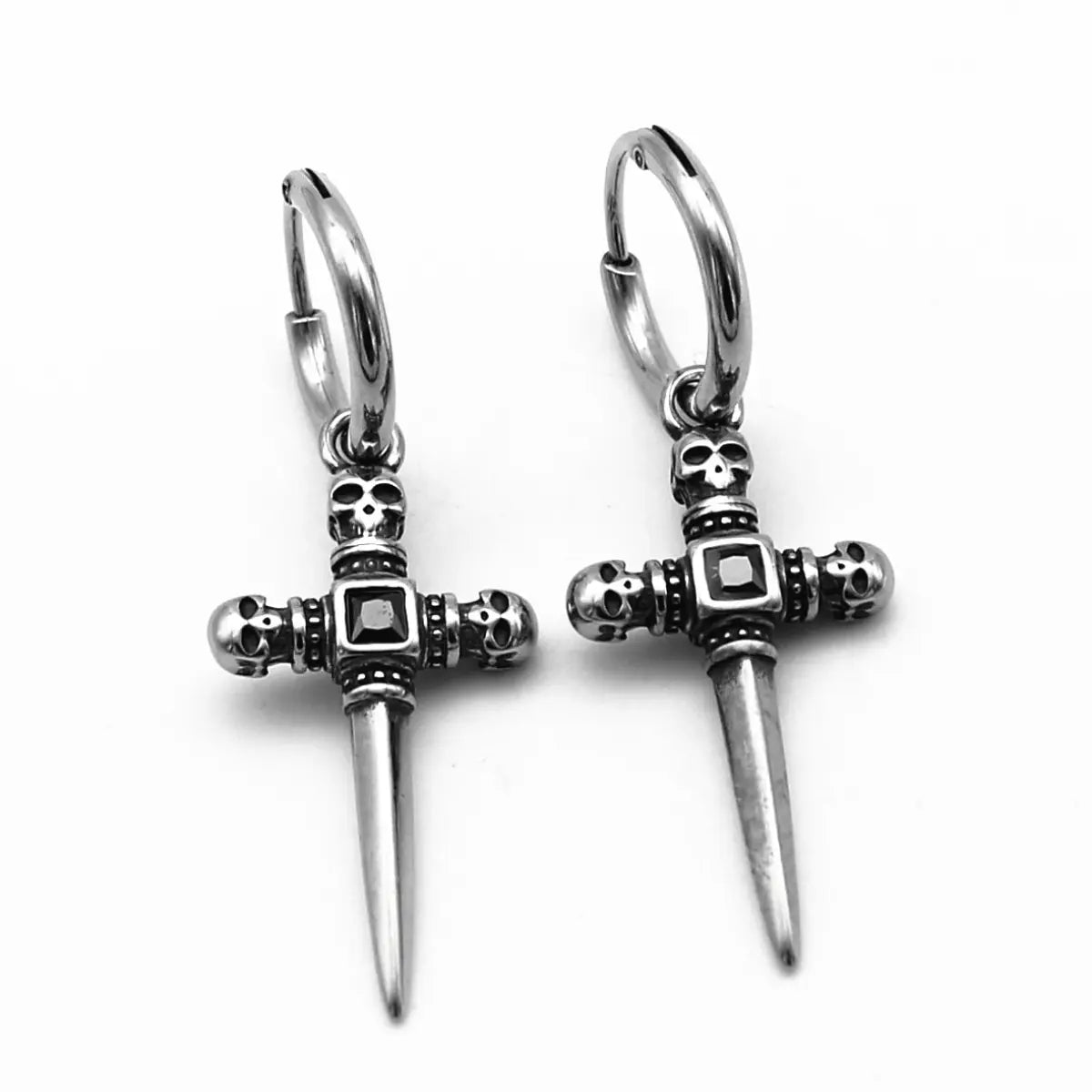XENOX XS8544 Orecchini A Cerchio Donna In Argento Sterling 925 - Modern Classic, Diametro 27mm, Lucidi