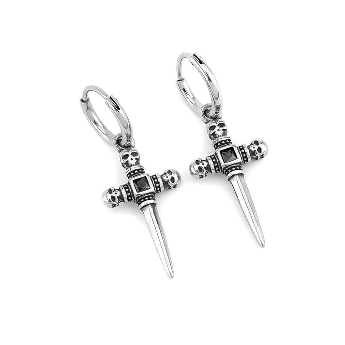 Dagger Hoop Earrings