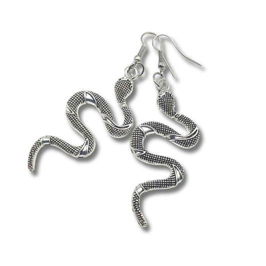 Snake Dangle Earrings for Women Xenos Jewelry