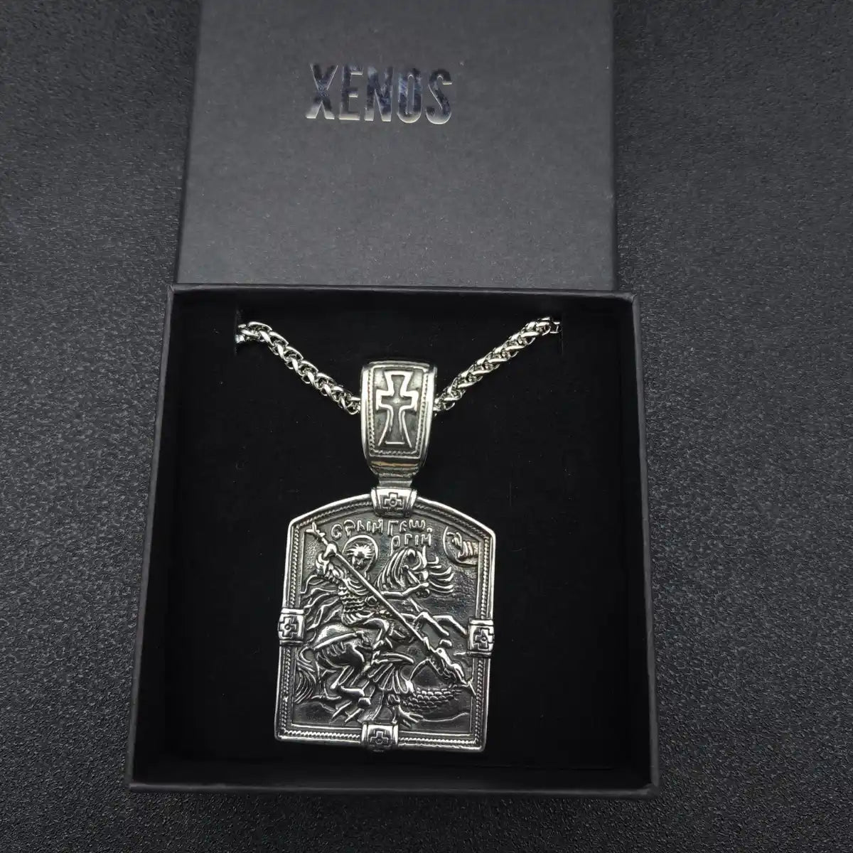 St George Medal Presented in Box