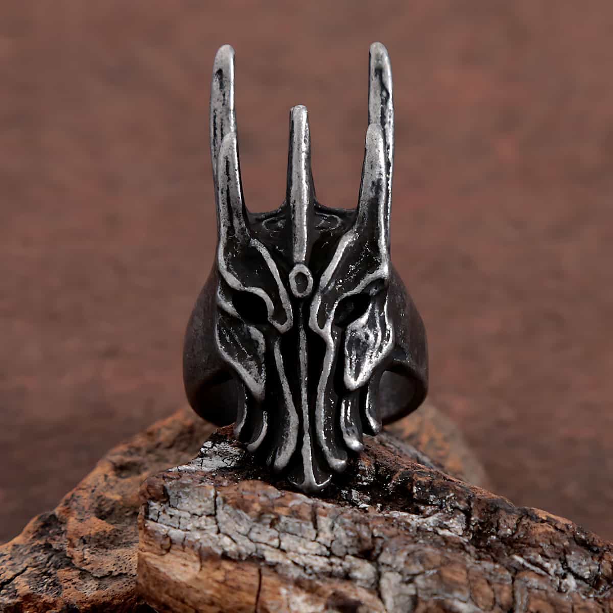 Stainless Steel Sauron Ring Xenos Jewelry