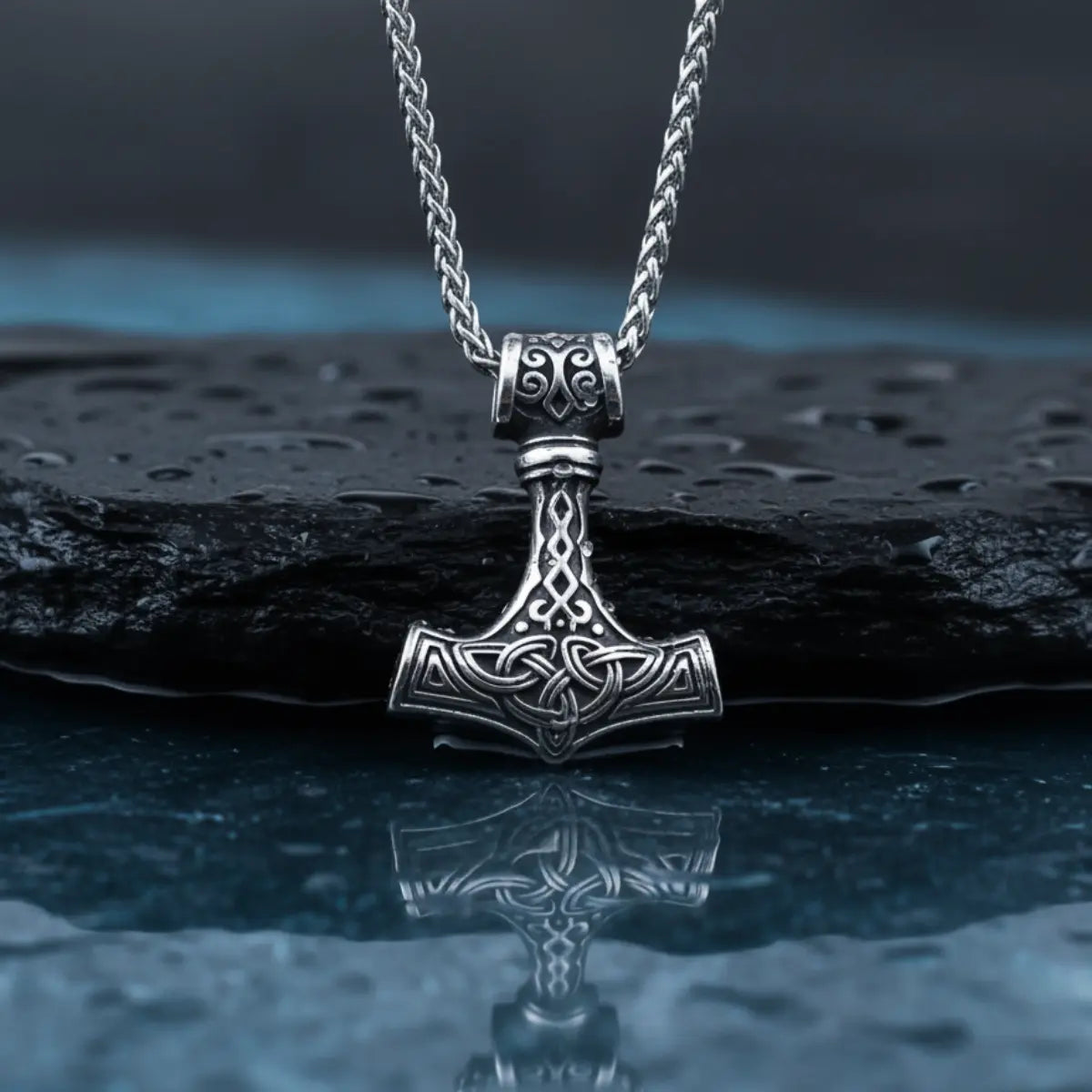 Thor's Hammer Mjolnir Necklace