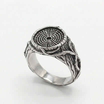 Tree Ring Texture Thorn Ring Details