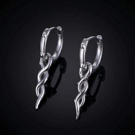 Twisted Spike Drop Earrings