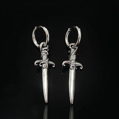 Viking Dagger Earrings Details