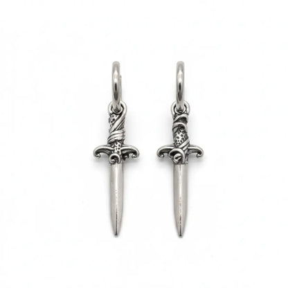 Viking Dagger Earrings Front