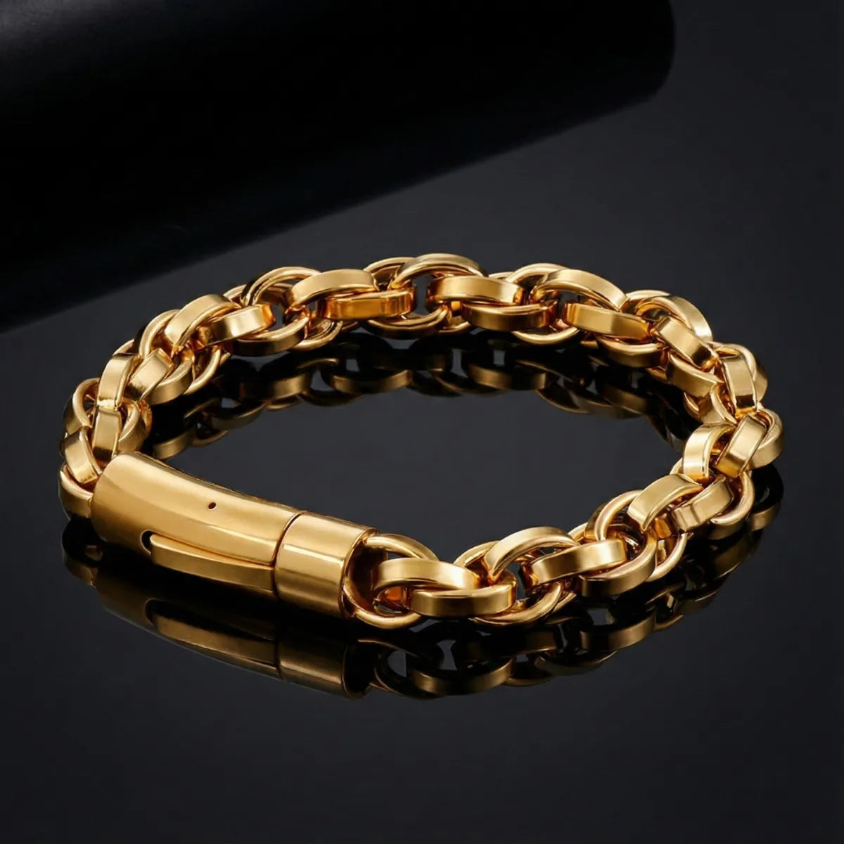 Wheat Chain Bracelet Gold