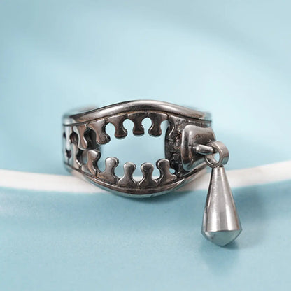 Zipper Ear Cuff Front