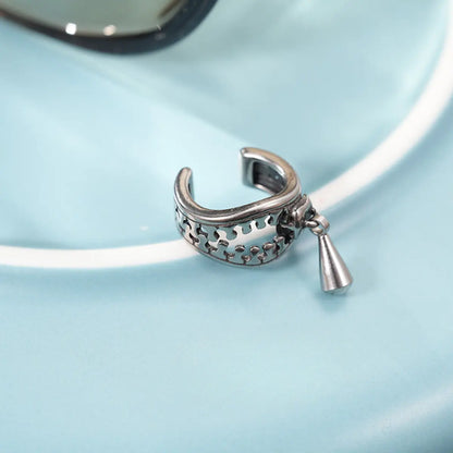 Zipper Ear Cuff Side