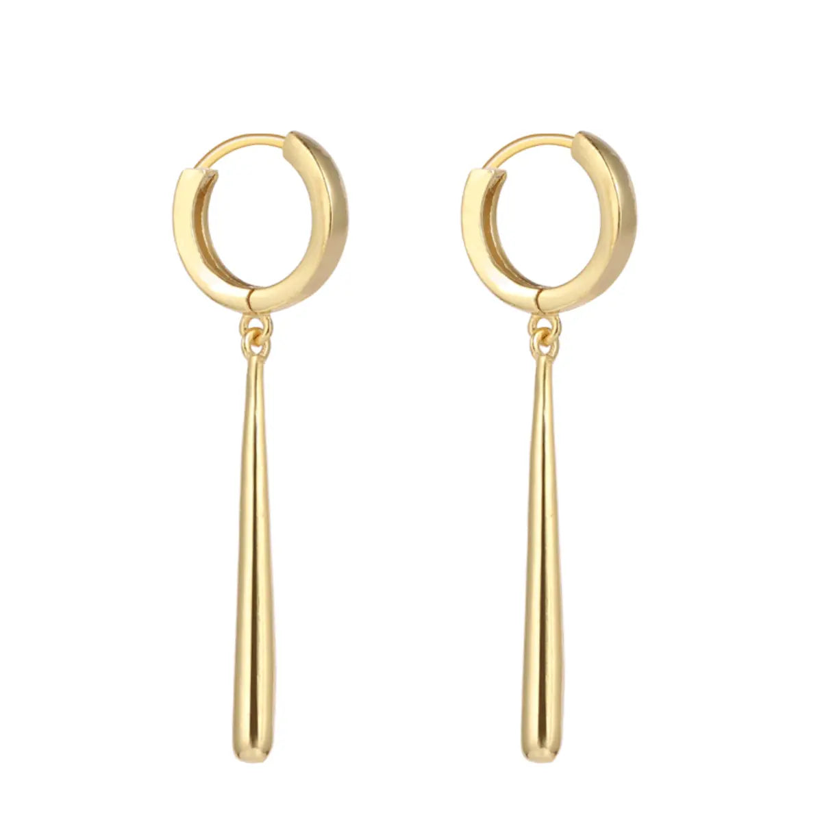 Zoro Earrings Sterling Silver Gold Medium Size