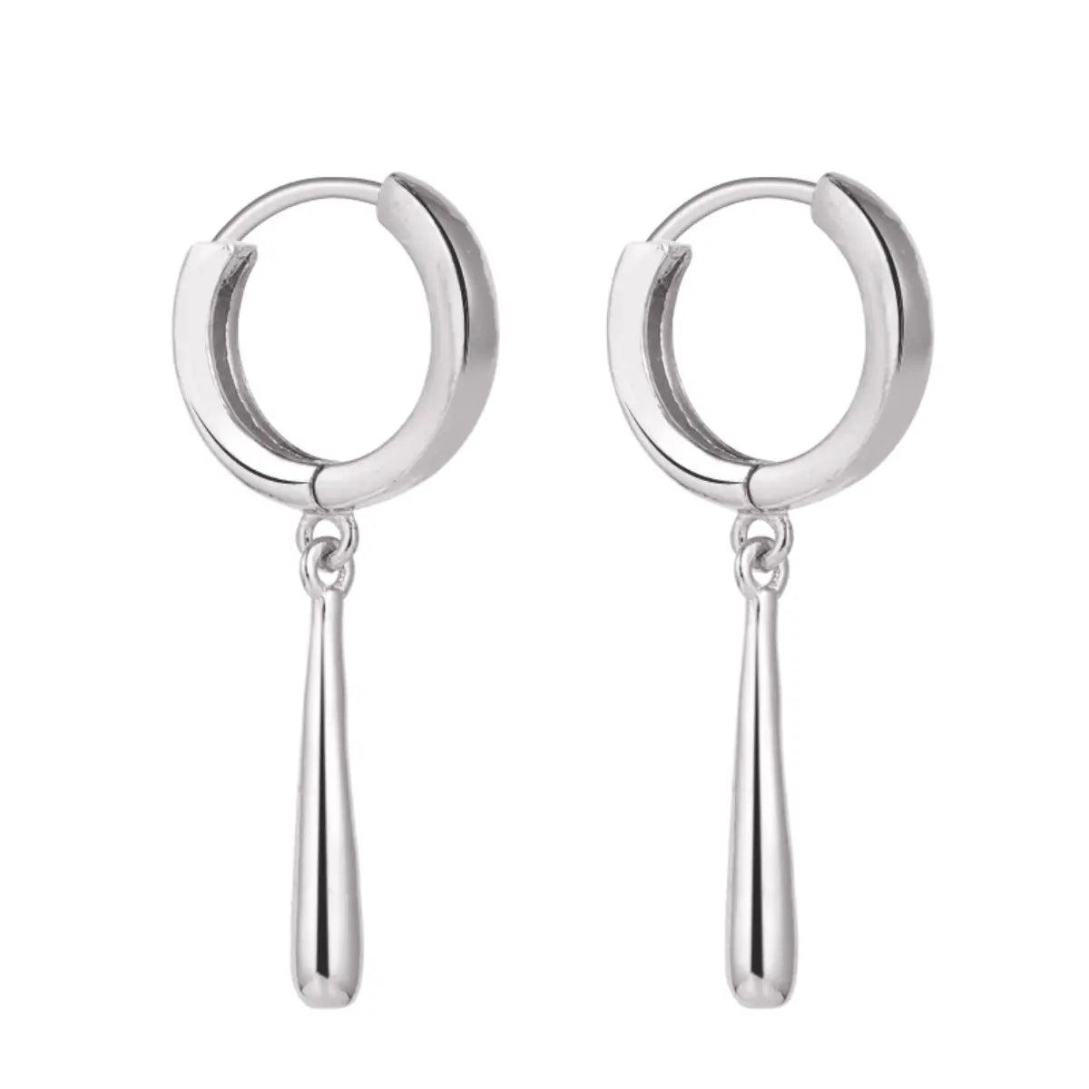 Zoro Earrings Sterling Silver Silver Small Size