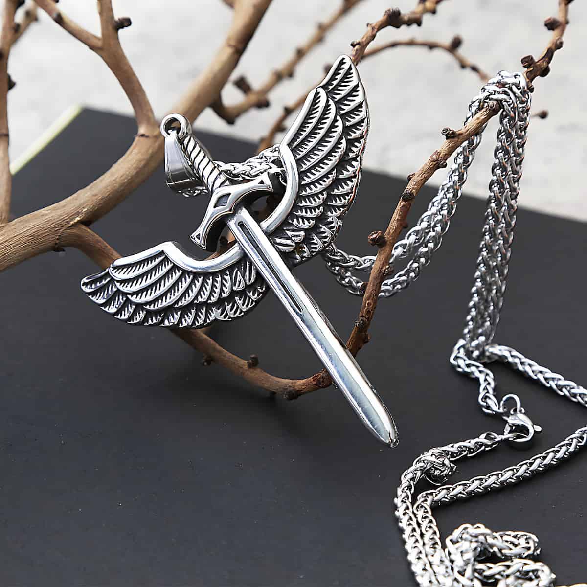 Angel Wing Pendant - Xenos Jewelry