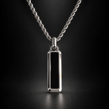 black bar necklace black background hero