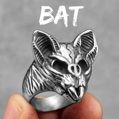 Bunny Skull Ring - Xenos Jewelry