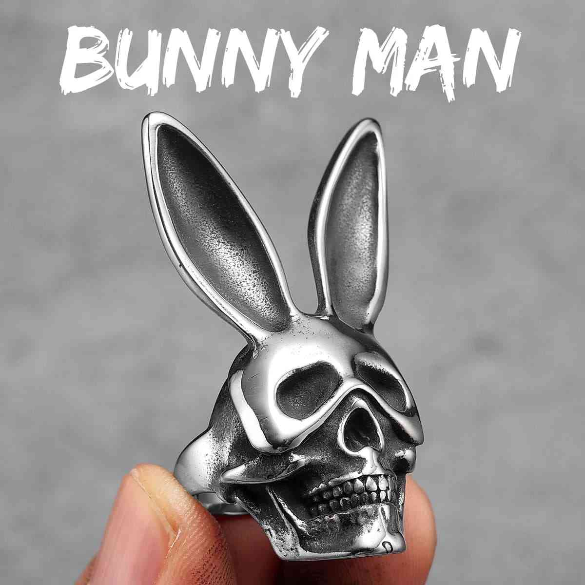 Bunny Skull Ring - Xenos Jewelry