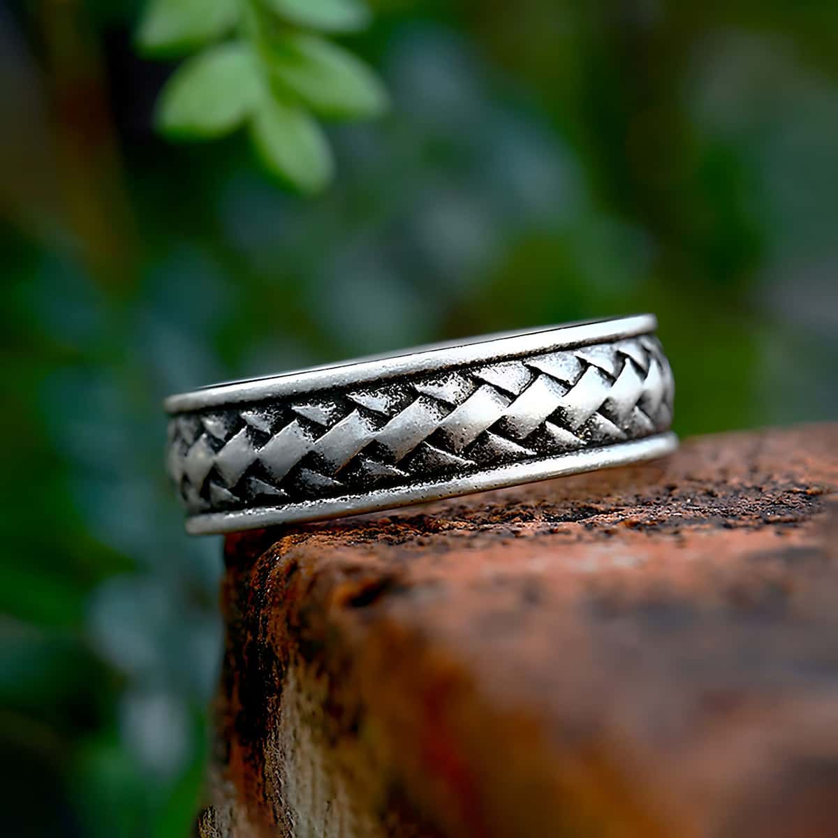 Celtic Braided Ring Stainless Steel - Xenos Jewelry