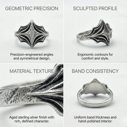 Design details of Four Point Cross Ring showing geometric precision