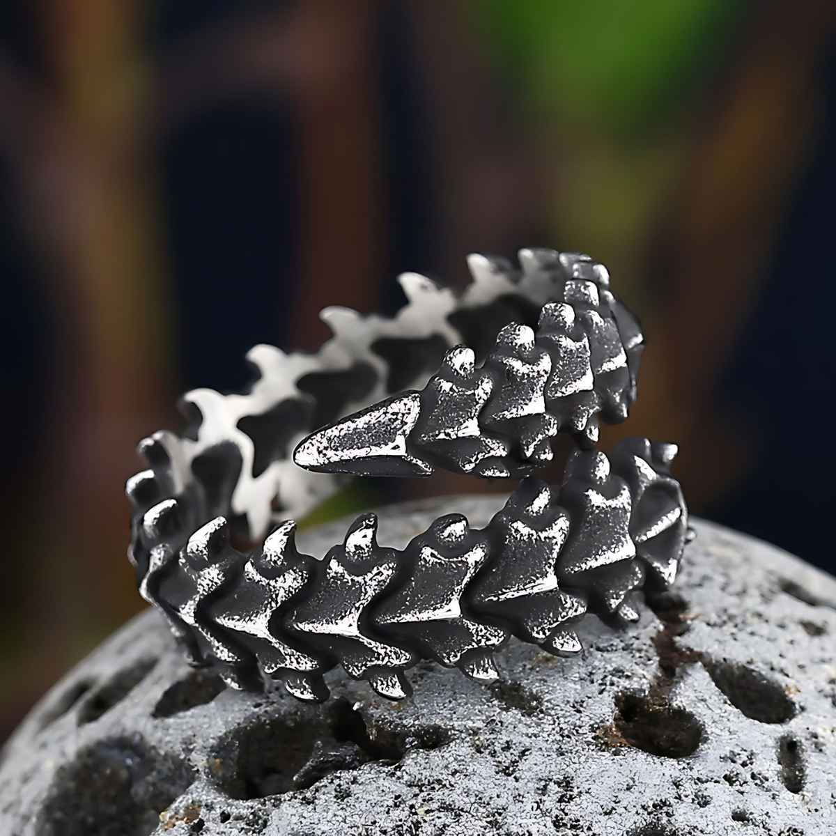 Dragon Bone Ring - Xenos Jewelry