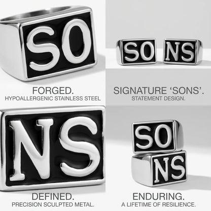 SO NS Ring Set Details Precision Sculpted Premium Steel