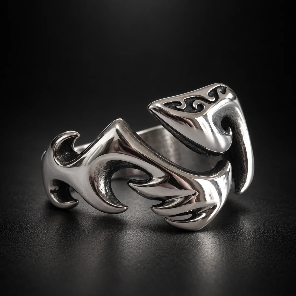 tribal ring black background hero